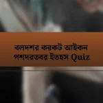 বলদশর করকট আইকন পশদরতবর ইতহস Quiz